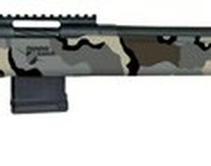 Mossberg MVP LR 5.56/.223, 20" Barrel, Benchrest Adjustable Comb, KUIU Camo Stock, Blued, 10rd