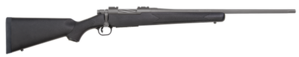 Mossberg Patriot Synthetic Bolt 375 Ruger 22" Barrel Stainless Steel Cerakote, Synthetic Black Stock