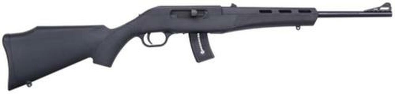 Mossberg Blaze Bantam/Youth .22 LR 16.5" Barrel Blue Finish Adjustable Sights Black Synthetic Stock 10rd