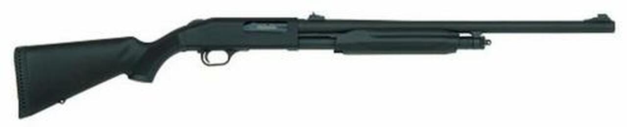Mossberg 535 Pump 12 ga 24" 3.5" Black Synthetic Blue Finish