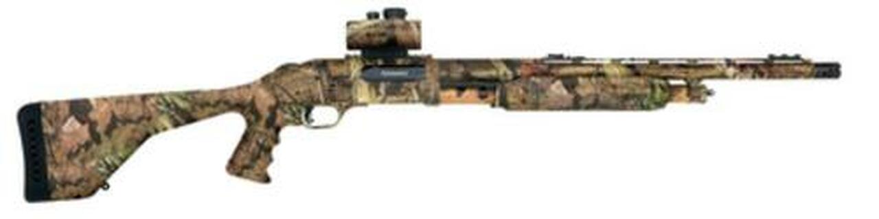 Mossberg 535 All Terrain Shotgun Turkey Thug 12 Ga 3.5 Inch Chamber 20 Inch Barrel Truglo Red Dot Sight Synthetic Stock Full Mossy Oak Break-Up Inifinity Camouflage Finish 5 Shot