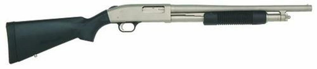 Mossberg 500 Pump 12 Ga 18.5" Barrel, 3", Synthetic Black Stock, 5rd