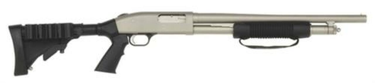 Mossberg 500 Mariner Tactical 12 GA 18.5" Marinecote Finish, Tactical Stock