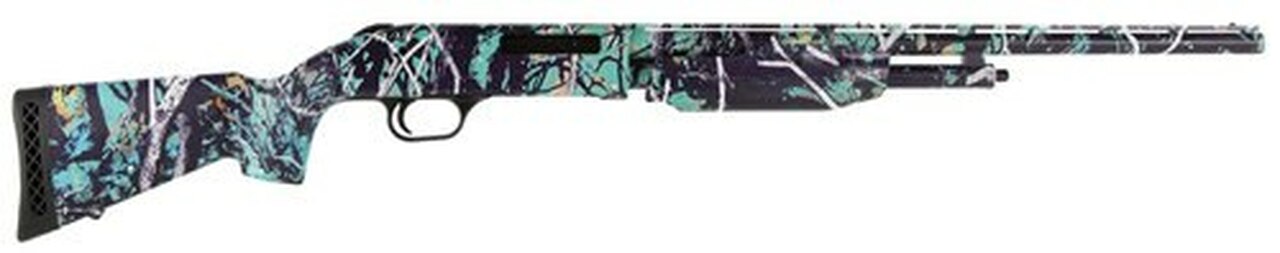Mossberg 510 Mini Pump 410 Ga, 18.5" Barrel, 3" Muddy Girl Serenity Synthetic Stock