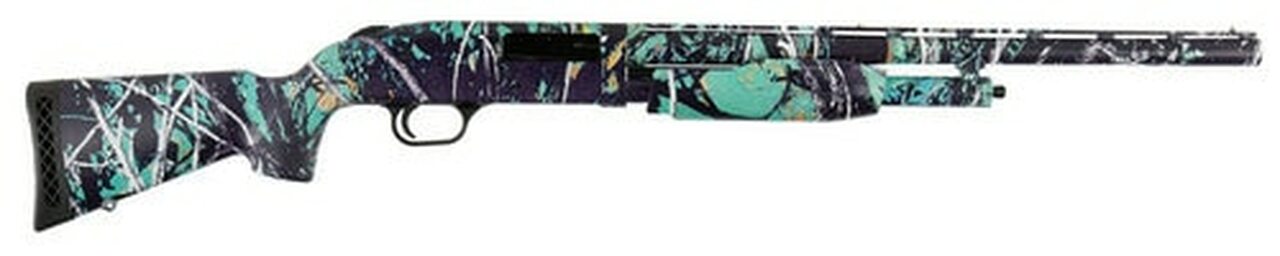 Mossberg 510 Mini Pump 20 Ga, 18.5" Barrel, 3", Muddy Girl Serenity Synthetic Stock