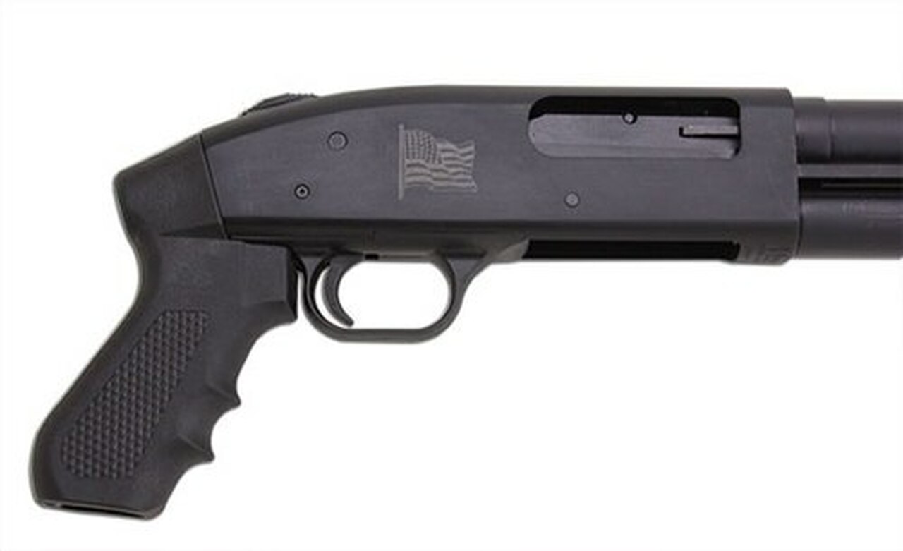 Mossberg 590 Cruiser, American Flag, 12 GA 23" Stand Off Brake, 8 Shot