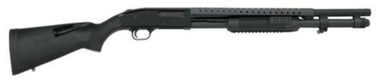 Mossberg 590 Tactical Tri Rail Shotgun, 12g, 20", 9 Shot, SpeedFeed Stock