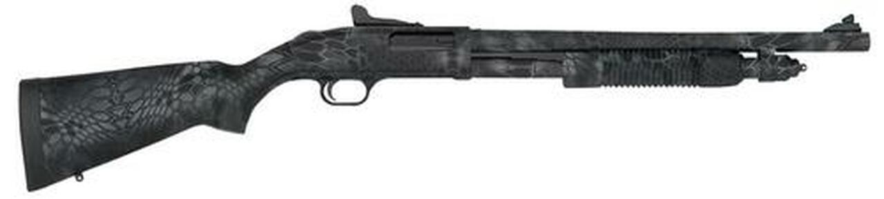 Mossberg 590A1 Pump 12ga 18.5" 3" Kryptek Typhon Rcvr Kryptek Typhon Stock