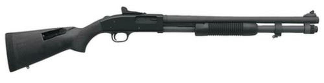 Mossberg 590A1 Tactical 12 Ga, 20" Barrel, Ghost Ring Sights, Black, 8rd