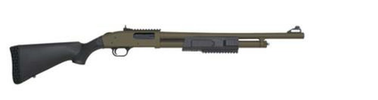 Mossberg Flex 500 Tactical TLS 12 GA 20" OD Green, Ghost Ring Sights, Synthetic Stock 5 Round