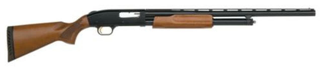 Mossberg 500 Youth Pump 12 Ga 24" 3" Walnut Stock Blued Rcvr
