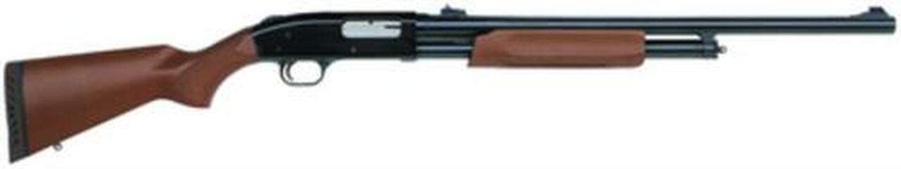 Mossberg 500 Pump 12 ga 24" 3" Wood Stock Blued
