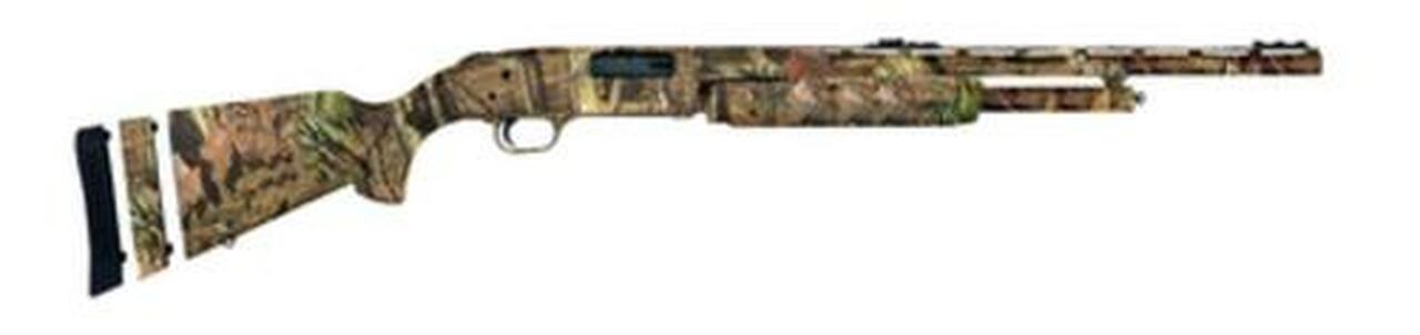 Mossberg 500 Super Bantam Turkey 20 Ga 22" Vent Rib Barrel, Synthetic Stock Full Coverage Break-Up Infinity Camouflage Finish 5 Round