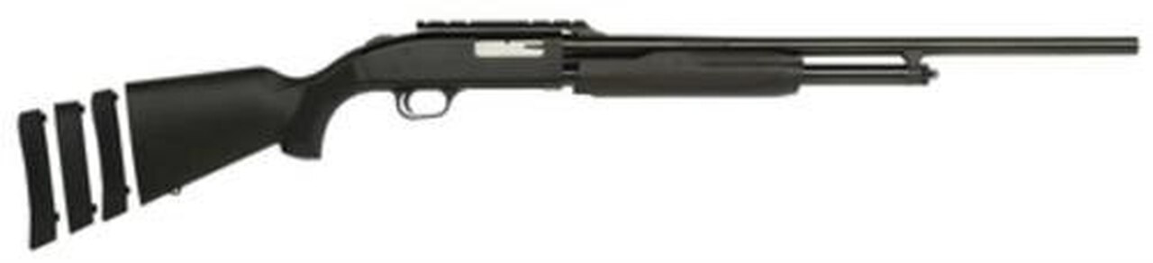 Mossberg 500 Youth Super Bantam with Cantilever Pump 20 ga 24" 3" Adjustable Bla