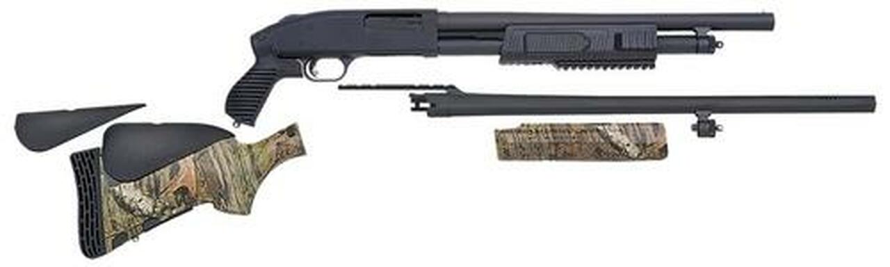 Mossberg 500C FLEX Pump 12ga 24"/18.5" ISB MOI 5+1 Blued