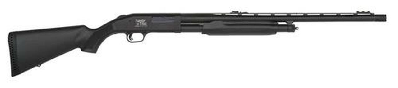 Mossberg 500 Turkey Thug Pump 12ga 24" 3" Black Synthetic Stock Blued