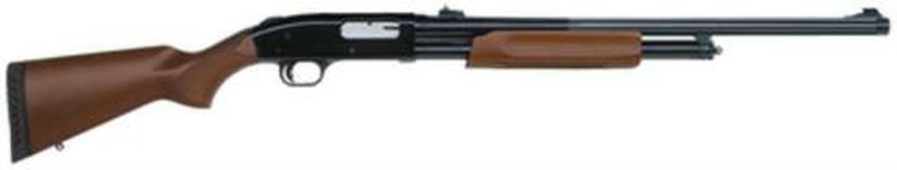 Mossberg Model 500 Slugster 12 Ga 3" Chamber 24" Barrel Blue Finish Rifle Sights Wood Stock 5rd