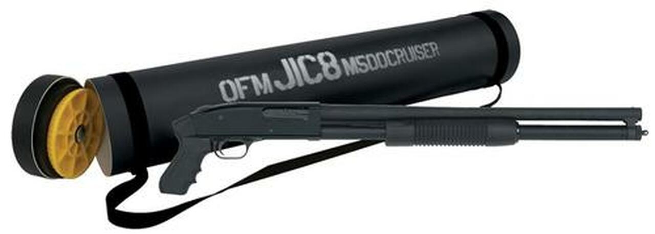 Mossberg JIC Pump 12 ga 18" 2.75" Black Synthetic Stock Black