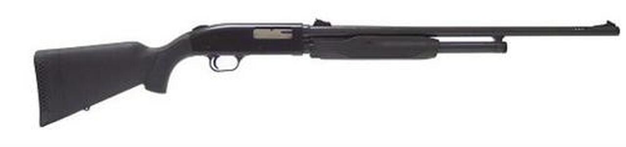 Mossberg 500 Pump 20 ga 24" 3" Black Synthetic Blue Finish