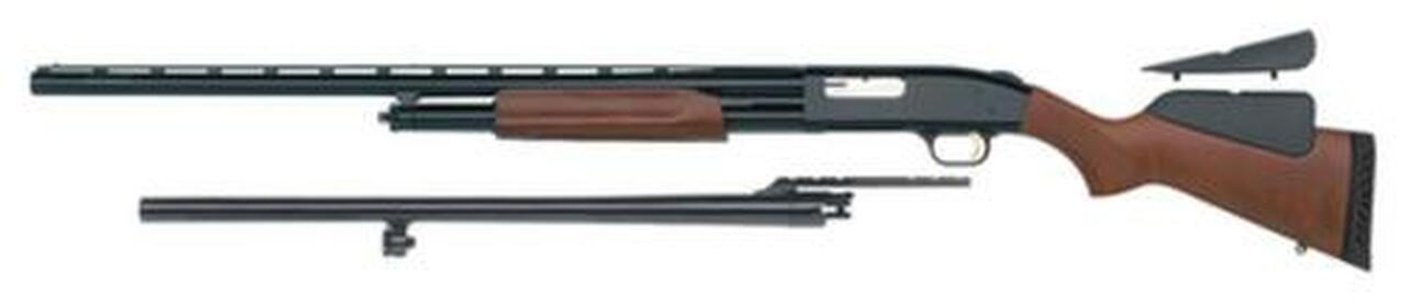 Mossberg Model 500 Field/Deer Combo 12 Ga 3" Chamber 28" Vent-rib Barrel 24" Ported Barrel Synthetic Stock Wood Dual Comb Stock 5rd