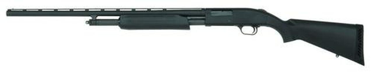 Mossberg 500 Left Hand, 20 Ga, Blued/Synthetic Stock, 26", 6rd