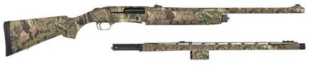 Mossberg 935 Magnum Combo 12 Ga, 24"/24" Barrels, 3.5" Chamber, FR Synthetic Stock, Mossy Oak Break Up Infinity