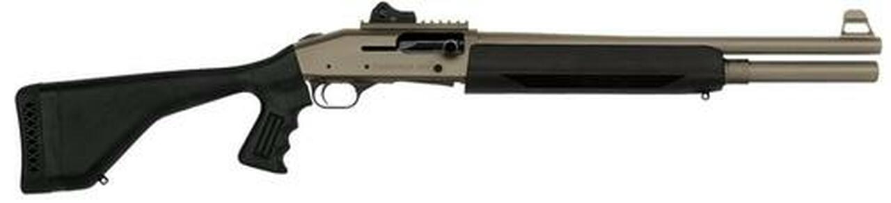 Mossberg 930 SPX 12 Ga, 18.5" 3" CB 7rd GRS Synthetic Stock, Pistol Grip Tan