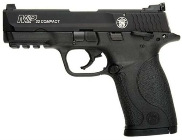 Smith & Wesson M&P Compact 22LR, 3.5" Threaded Barrel, Adjustable Sights, 10rd