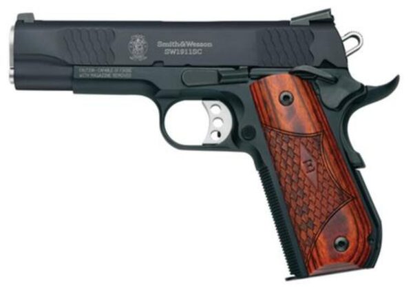 Smith & Wesson SW1911Sc, E-Series- Round Butt, Scandium Frame