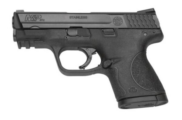 Smith & Wesson, M&P, Compact, 40 S&W, Striker Fired, 3.5" Barrel, Polymer Frame, Black, Low Profile Carry Sights, 10Rd, 2 Magazines, No Thumb Safety, Magazine Disconnect