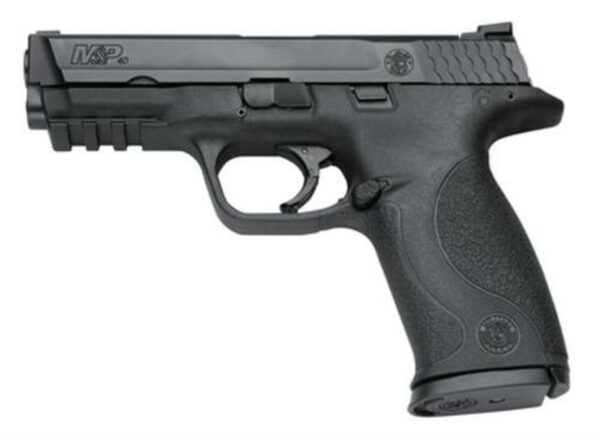 Smith & Wesson M&P Full Size .40 SW 4.25" Barrel Black Melonite Finish Dot Front Sight Magazine Safety 10 Round - MA Compliant