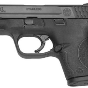 Smith & Wesson, M&P, Compact, 40 S&W, Striker Fired, 3.5" Barrel, Polymer Frame, Black, Low Profile Carry Sights, 10Rd, 2 Magazines, No Thumb Safety, Magazine Disconnect, Massachusetts Compliant