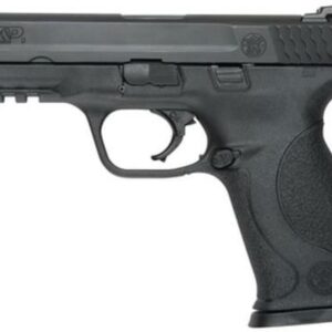 Smith & Wesson, M&P, Full Size, 9mm, Striker Fired, 4.25" Barrel, Polymer Frame, Black, Low Profile Carry Sights, 10Rd, 2 Magazines, No Thumb Safety
