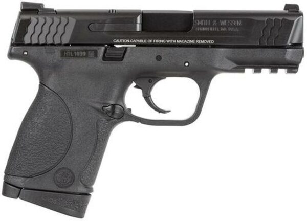 Smith & Wesson M&P Compact *MA Comp* 45 ACP 4" Barrel, No Mag Safety Poly Grip/Frame Black, 8rd