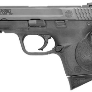 Smith & Wesson M&P Compact, Crimson Trace Laser Grips 9MM 3.5" Barrel Melonite Finish 12 Rnd Mags