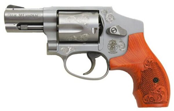 Smith & Wesson 640 357 Mag Engraved, 2.1" Barrel, 5rd
