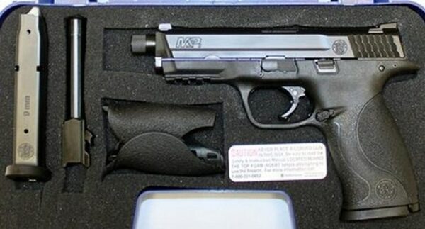 Smith & Wesson M&P9 Pistol, Extra Threaded Barrel, Silencer Ready, 17 Rnd Mag