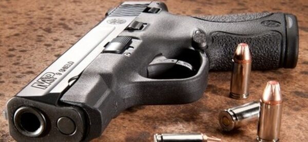 Smith & Wesson M&P Shield 9mm, 3" Barrel, Black Melonite Finish, 7rd, 8rd Mags