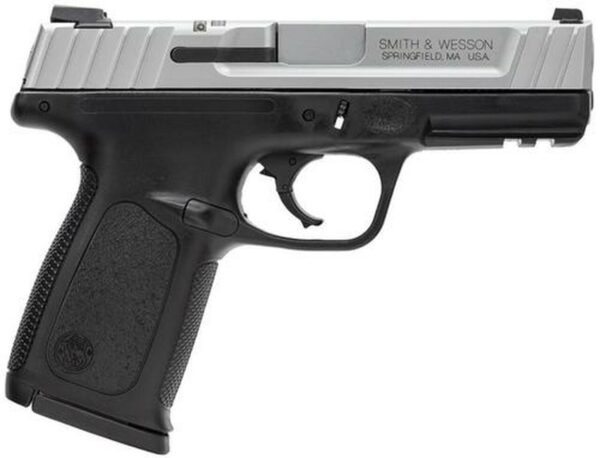 Smith & Wesson SD9 VE 9mm, 4" Barrel, Two-Tone Finish, Self Defense Trigger, 17rd