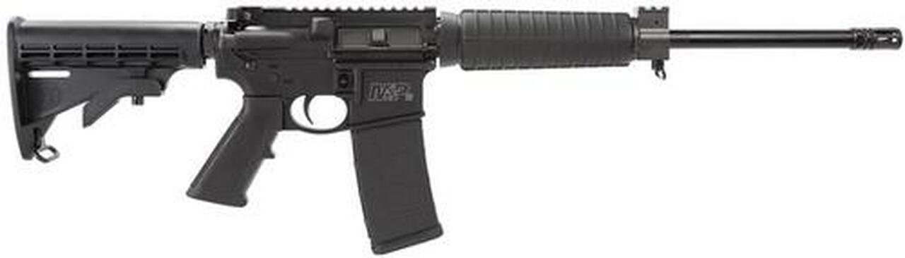 Smith & Wesson M&P15 SA 300 AAC Blackout, 16" Barrel, 6 Pos Stock, Black, 30rd