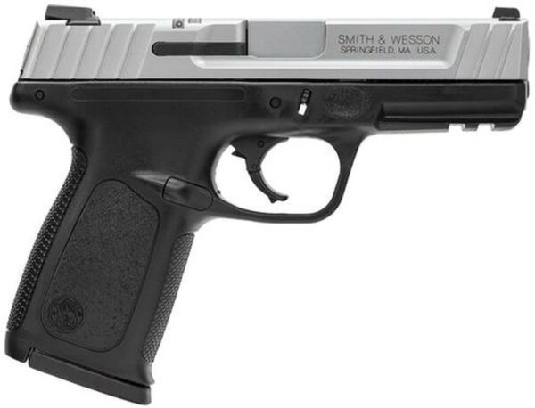 Smith & Wesson SD VE *MA Compliant* 9mm 4" Barrel, Black Poly Frame/SS Slide, 10rd