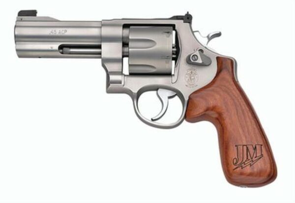 Smith & Wesson 625 Jerry Miculek Champion Series 45 ACP, 4", Adjustable Sights, Stainless