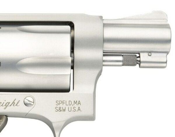Smith & Wesson 637 Airweight .38 Spec, 1.87", Synthetic Grip, Matte Silver Finish, 5rd