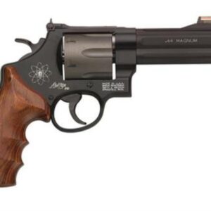 Smith & Wesson 329 Personal Defense 44 Mag 4" 6rd Hiviz Sight Wood Grip Titanium