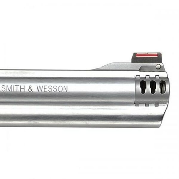 Smith & Wesson 500 S&W Magnum, 8 3/8" Ported Barrel, High Viz Sights, SS Fini9sh