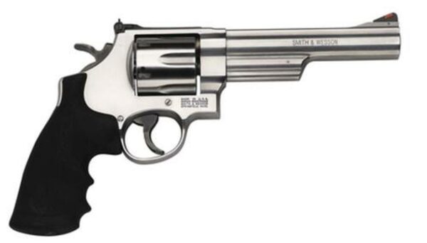 Smith & Wesson 629 44 Mag 6" 6rd Synthetic Grip Adjustable Sight Matte Stainless Finish