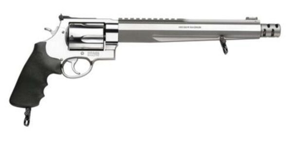 Smith & Wesson 460XVR, Extra-Large, 460SW, 10.5" Barrel, Stainless Steel Finish, Rubber Grips, Adjustable Sights, 5Rd