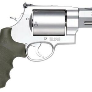Smith & Wesson 460XVR Performance Center 460SW 3.5" SS Barrel Glassbead Finish Unfluted Cylinder Synthetic Black Grips 5 Round