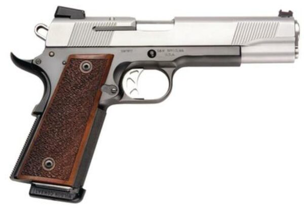 Smith & Wesson 1911 Pro 45 5" Fiber Optic Front Sight Adjustable Rear