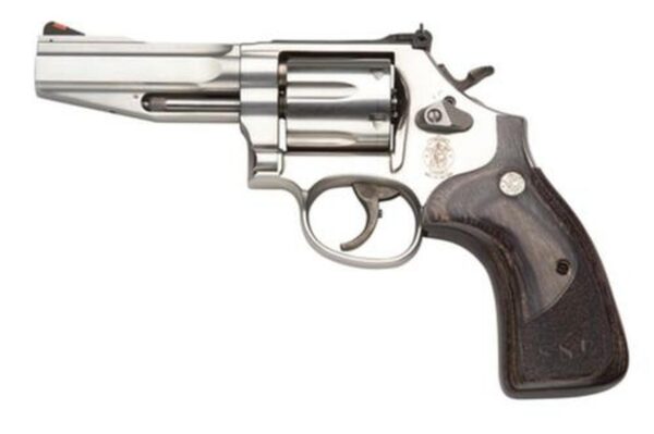 Smith & Wesson 686 357 Mag, 4" Barrel, Adjustable Sights, Stainless Steel, 6rd